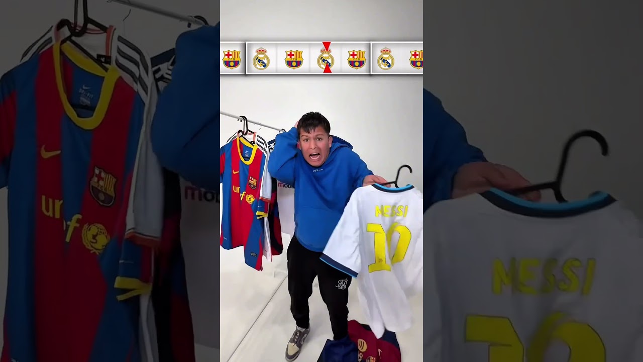 POV: Cuando Cree Las Camisetas Prohibidas De Equipos De Futbol 😂🚀 Paul Ferrer #short