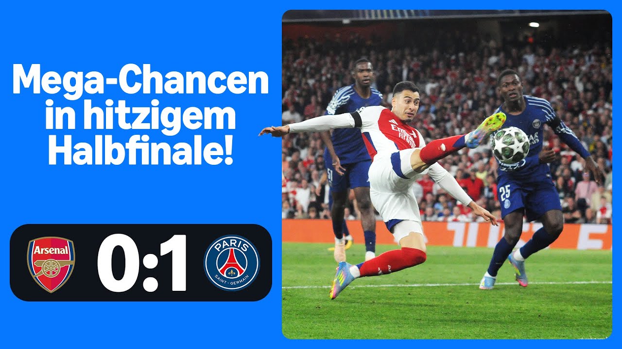 FC Arsenal 0:1 Paris Saint-Germain | Highlights – UEFA Champions League