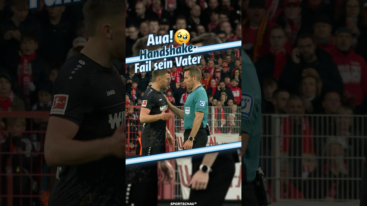 Demirovic bricht Schiri-Herz 💔 | Sportschau Fußball #shorts