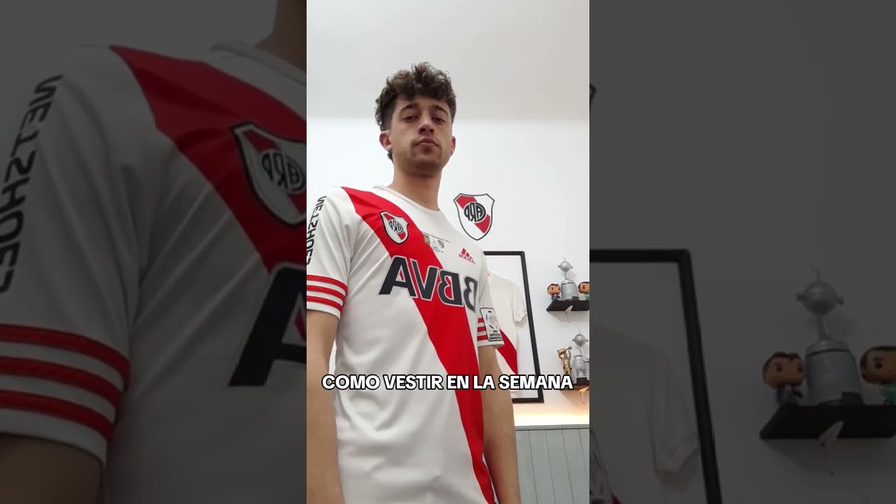 Vestimenta semanal #carp #riverplate #river #camisetas #futbol #coleccion #monumental