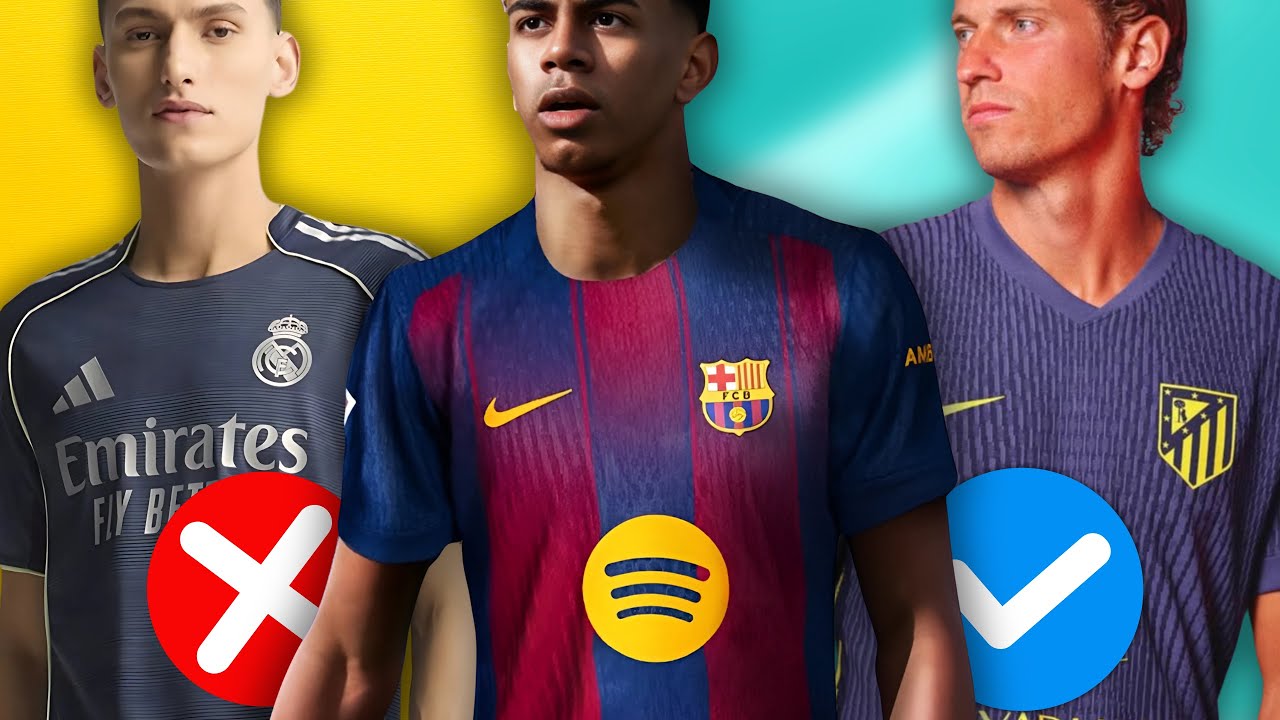 Así serán las NUEVAS CAMISETAS 2025/26 | Barcelona, Real Madrid y más