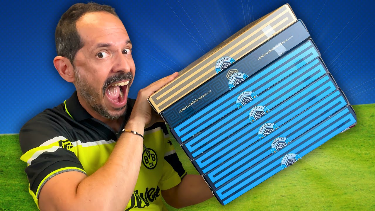 Probé TODAS las Cajas Misteriosas de Camisetas de Fútbol… Y me llevé una Sorpresa!