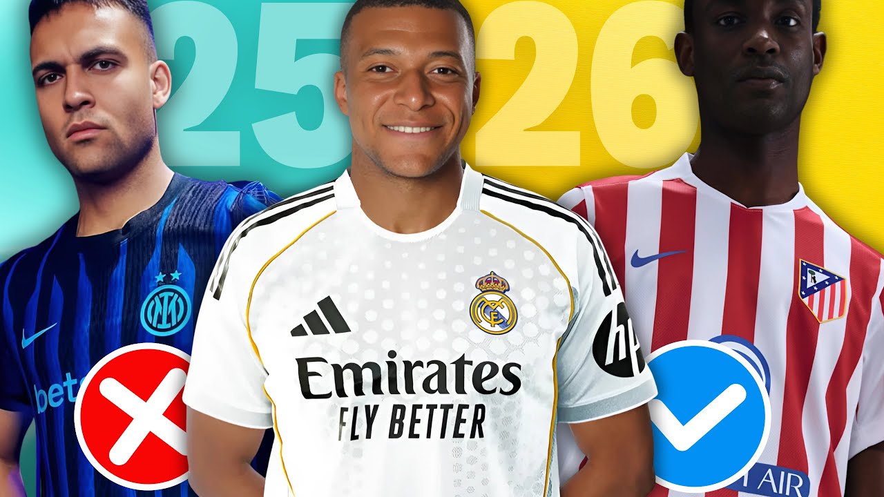 Estas Son las NUEVAS CAMISETAS 2025/26 | Real Madrid, Inter, Atletico y más