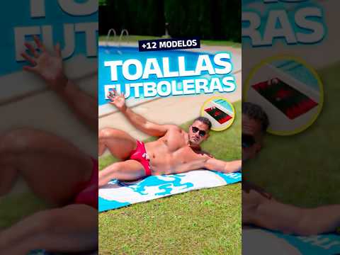 ⚽🌊 ¡LLEGAN LAS TOALLAS FUTBOLERAS! 🏖️🔥