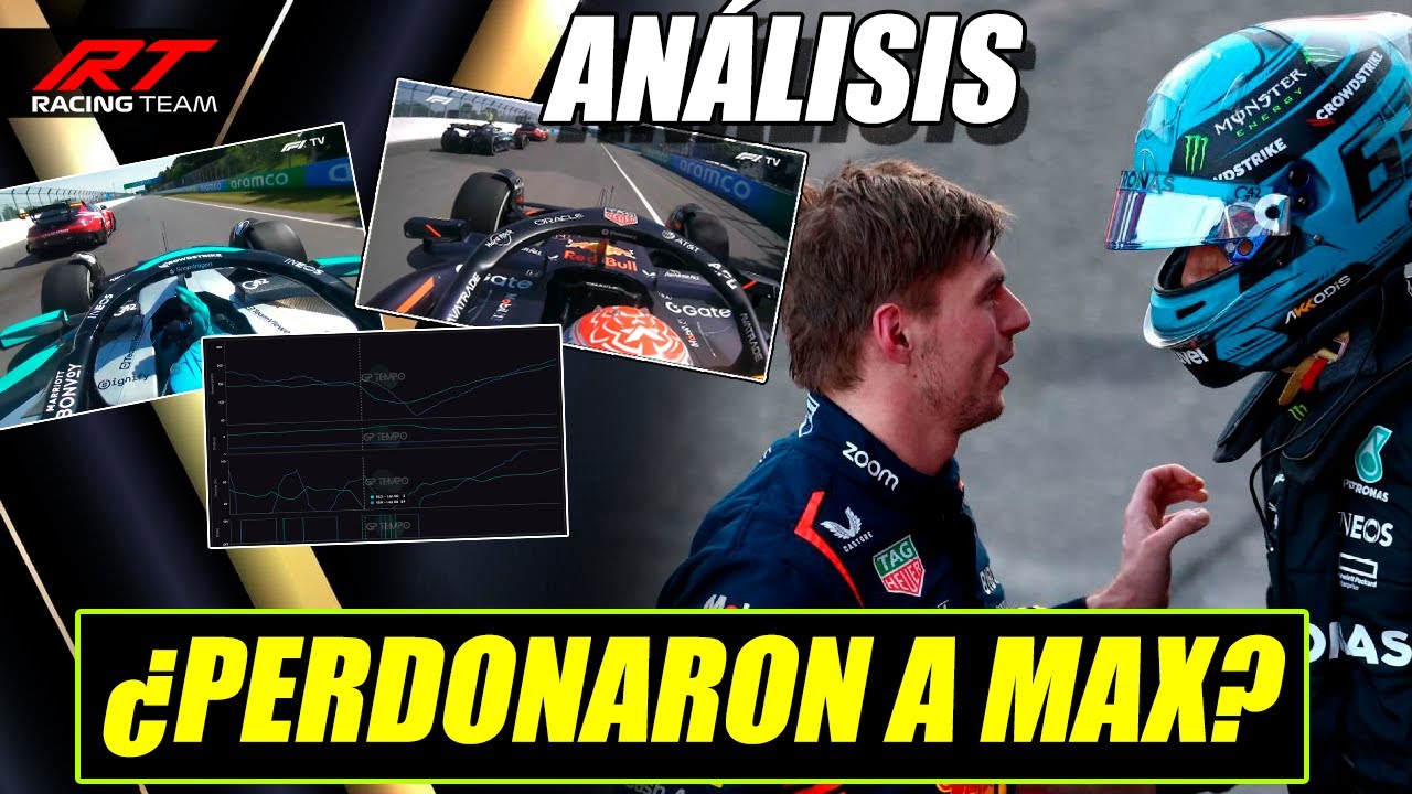 🚨 ¿LA FIA PERDONÓ a VERSTAPPEN o RUSSELL SACÓ el COLMILLO? 🧐 ANÁLISIS de la MANIOBRA ✔ GP CANADÁ F1