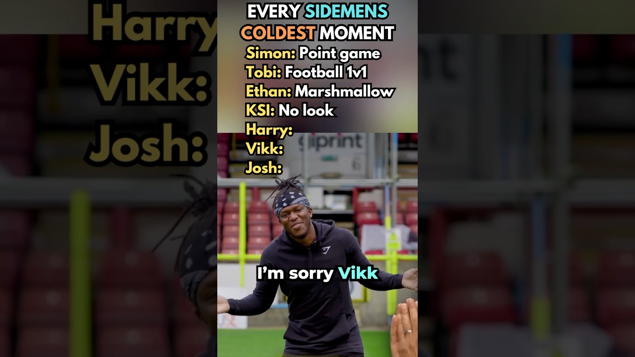 Every Sidemen’s COLDEST Moment 🥶🔥 #sidemen