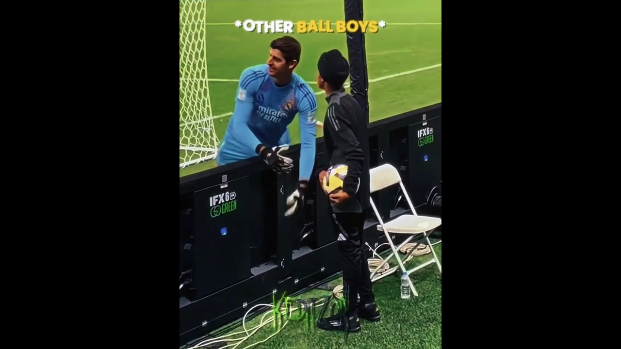 Other Ball Boys vs This Boy 🥶 | #edit #ballboy #football #newyork #cr7