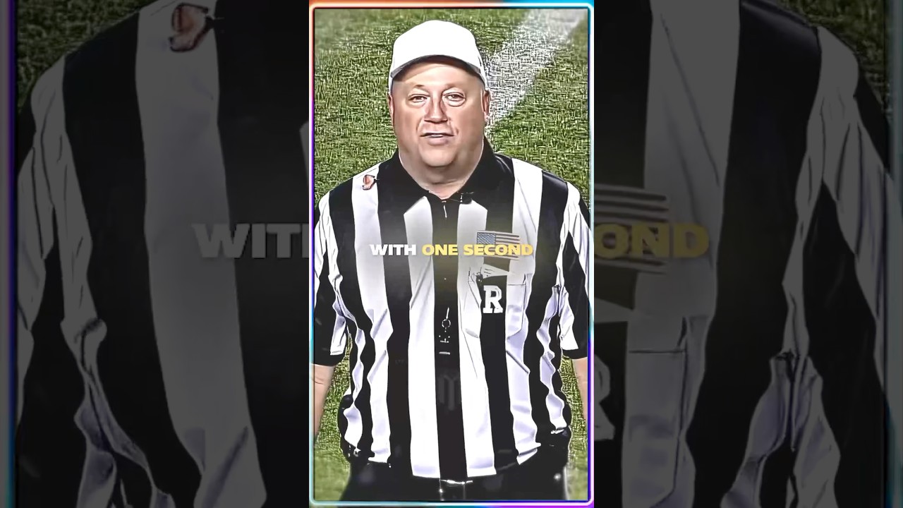 The Most Intense Second In American Football 🥶