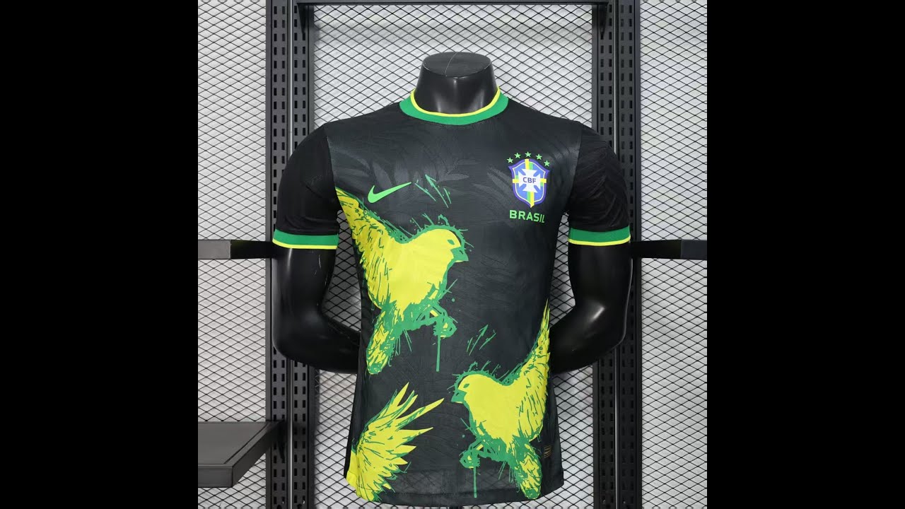 👕  Nueva Camiseta Equipo Nacional Brasil Special Edition Negro 2024/2025
