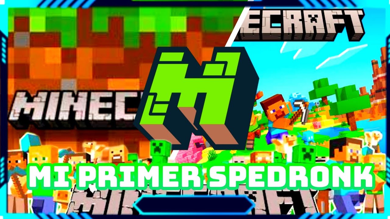 Mi primer spedronk | Broma | Minecraft💚💚🤎🤎