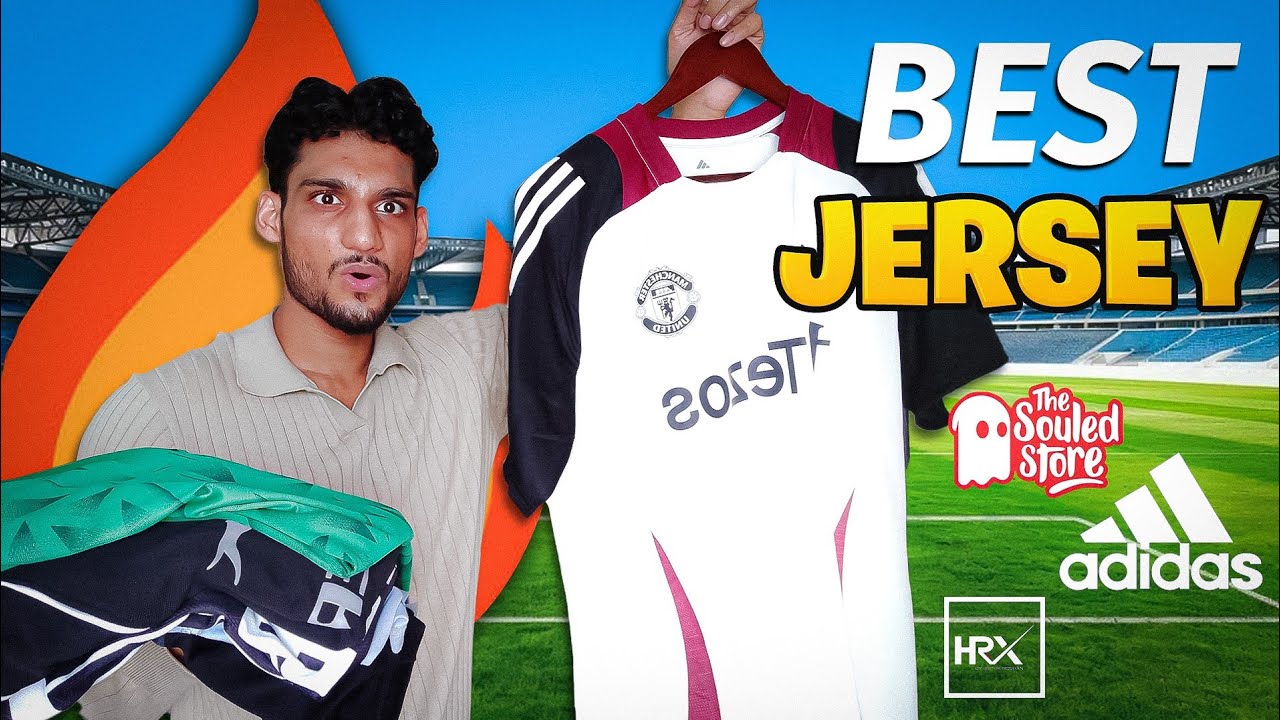 BEST Football Jerseys From Myntra– Adidas, HRX, Souled Store 👕🔥#jersey #fashiontrends #myntra