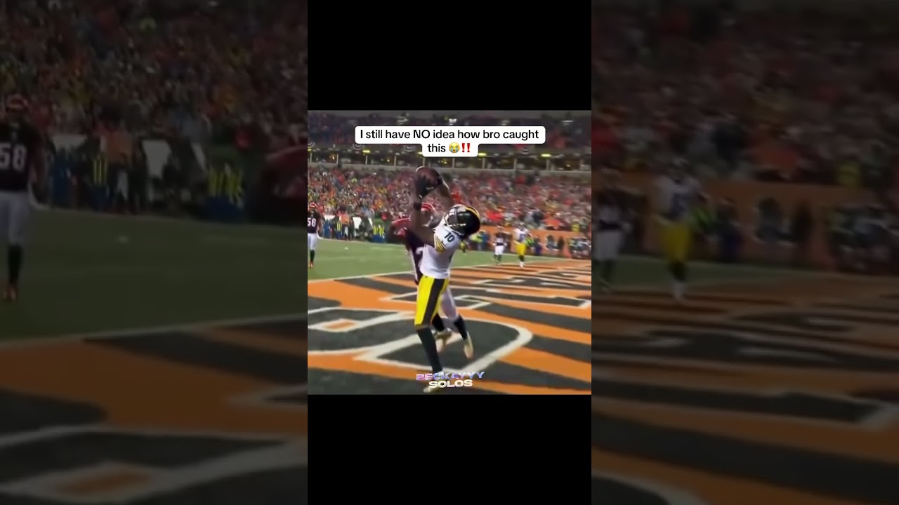 bro was holding on for dear life #beckayyy #goofynfl
