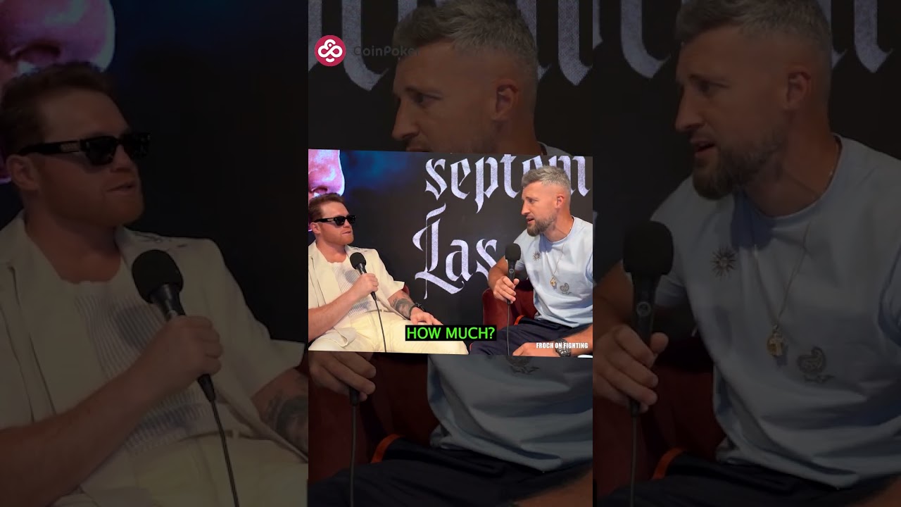 Does Canelo know Carl Froch boxed in front of 80,000 people?