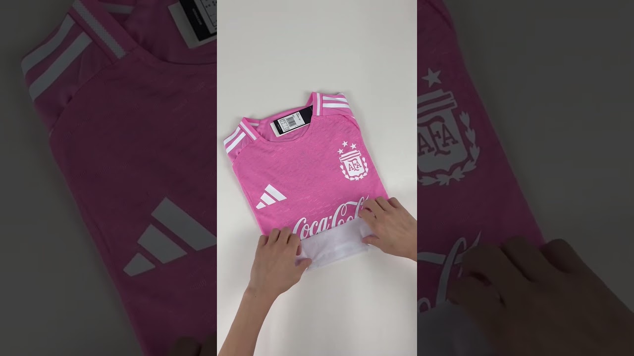 Messi’s 25/26 Pink Argentina Jersey 💖 A Special Gift for True Fans 🎁