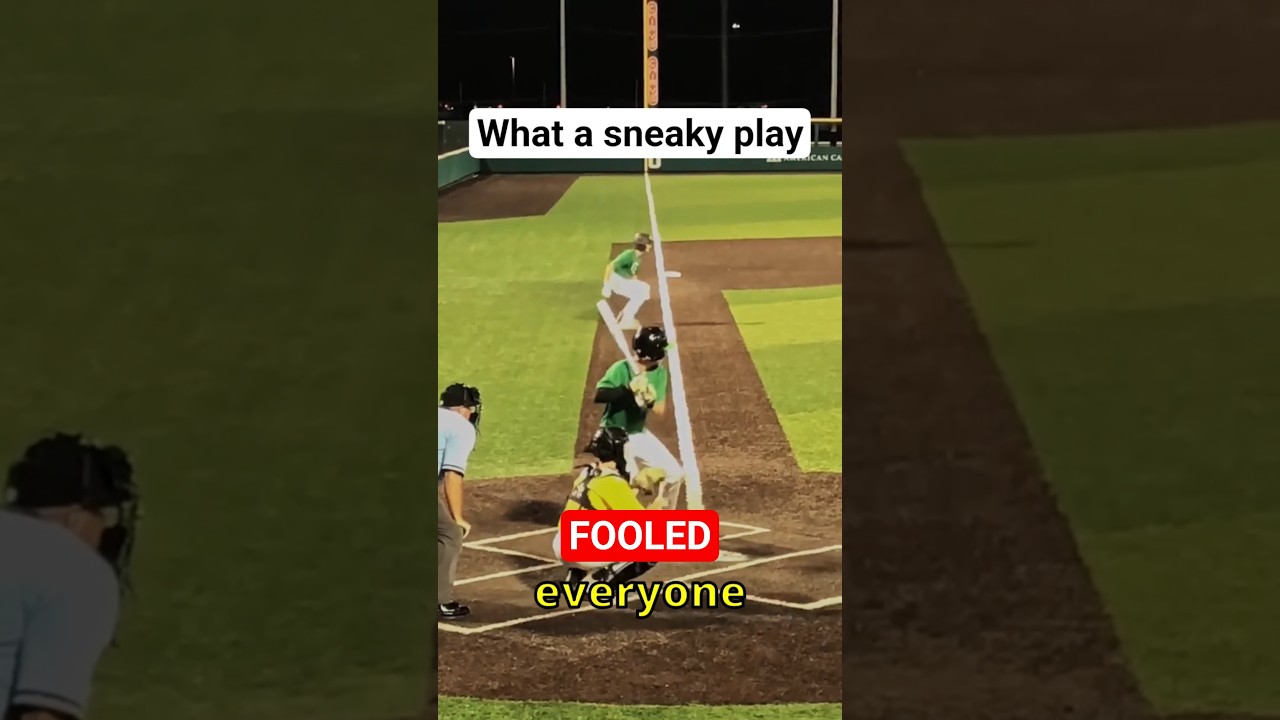 Easiest Stolen Base Ever #baseball