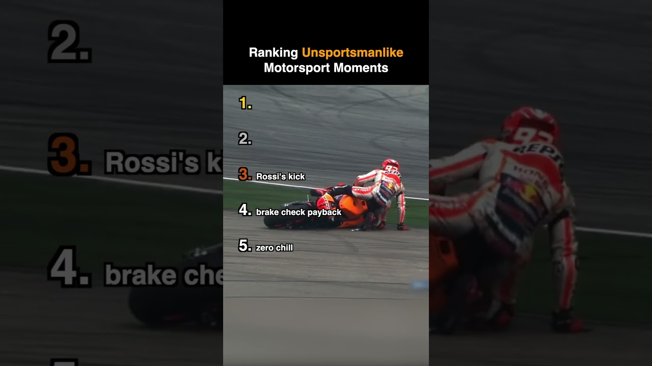 Ranking unsportsmanlike motorsport moments…