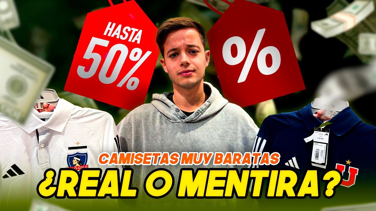 ¿Vale la pena ir a un OUTLET por CAMISETAS DE FÚTBOL en CHILE?
