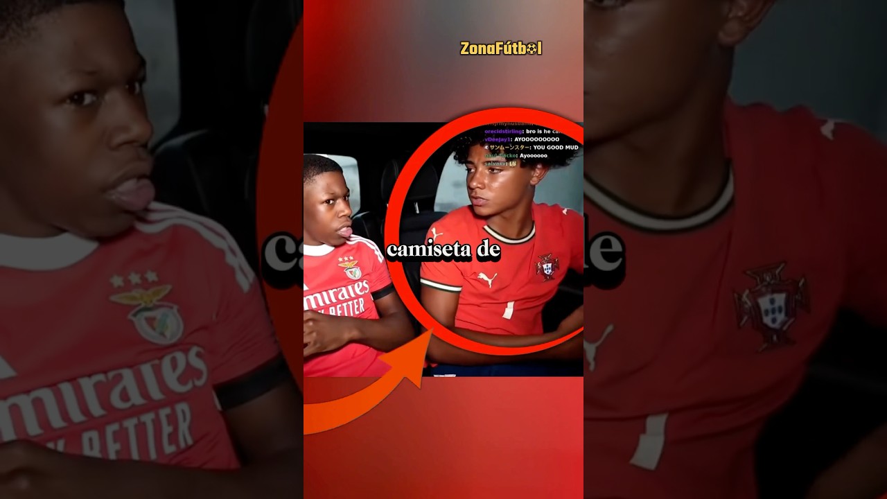 Un amigo de Cristiano Jr tuvo problemas por llevar una camiseta rival en casa de Ronaldo. 😳😰