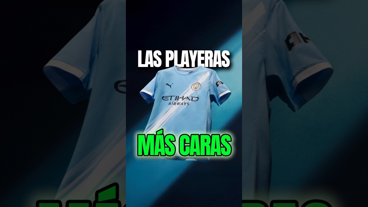 LAS 15 CAMISETAS MÁS CARAS #futbol #barakfever