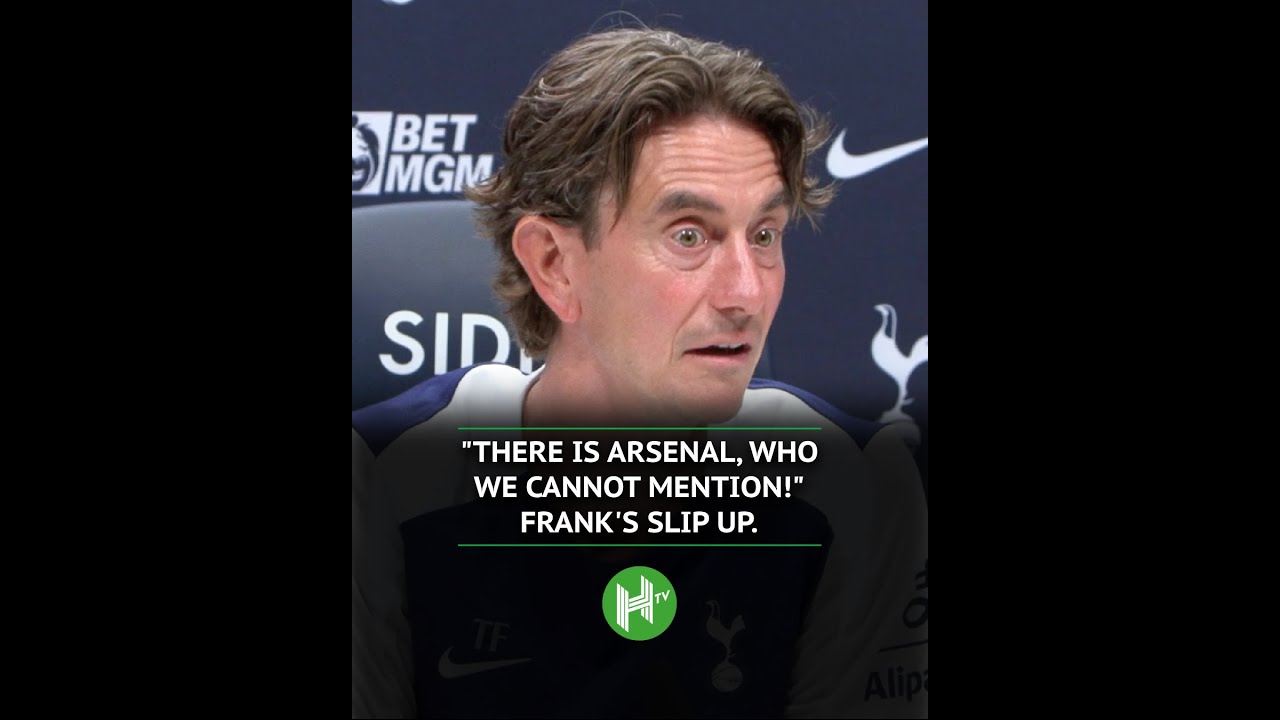 There is Arsenal, who we cannot mention…. I made my first rookie mistake! 😅