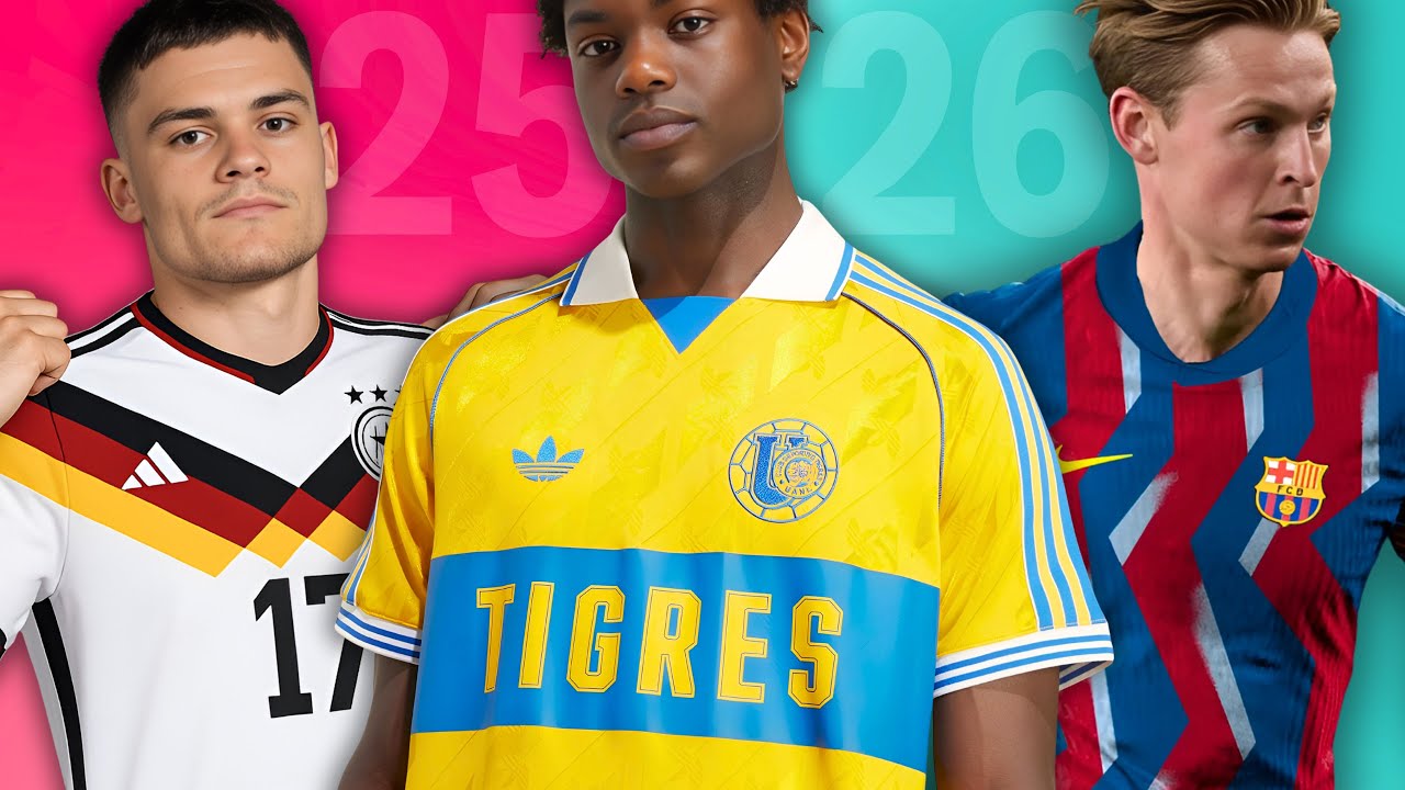 NUEVAS CAMISETAS 2025/26 | Alemania, Tigres, Barcelona y más