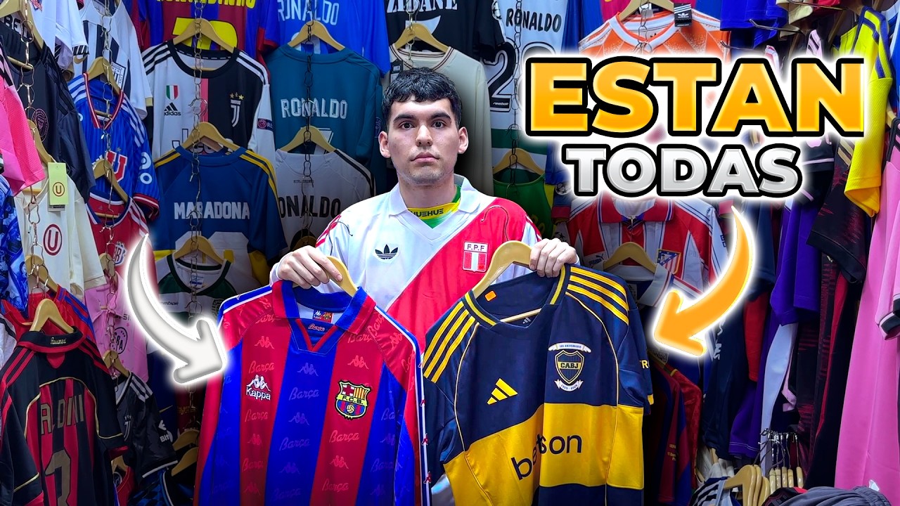 En este lugar encuentras todas las Camisetas de Futbol⚽️
