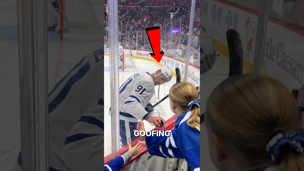 Player Ignores Fans for Special Kid! 🏒
