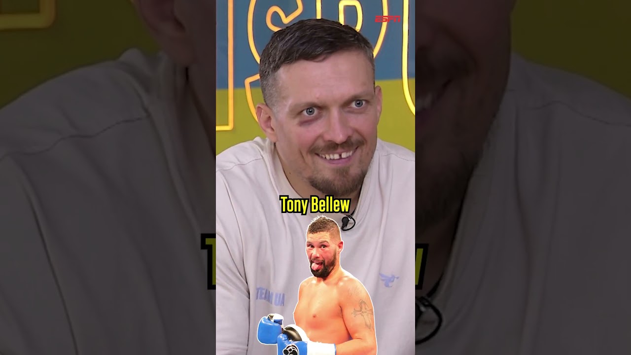 Oleksandr Usyk describes boxers in one word 😂