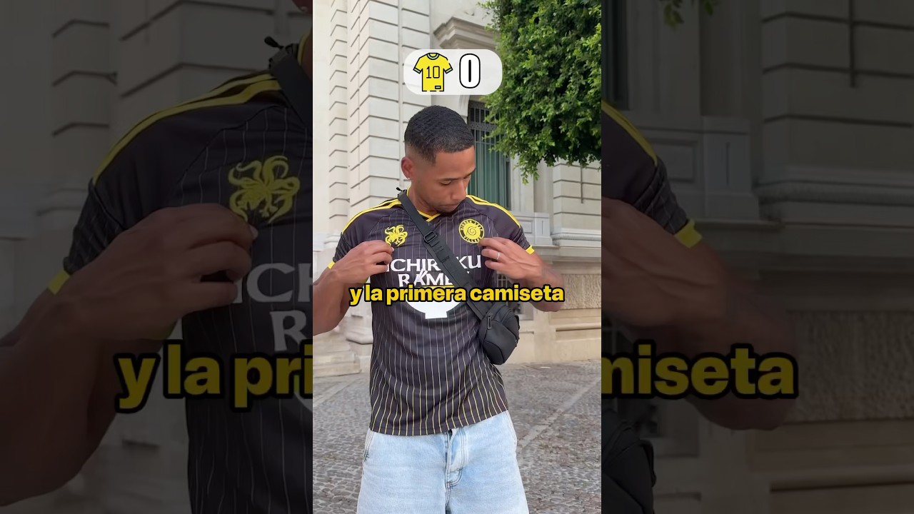 Cuantas camisetas de fútbol encuentro en la calle? ⚽️🤔