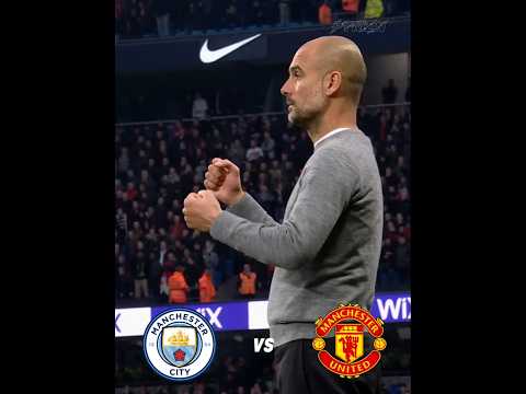 Manchester City versus Manchester United 2018