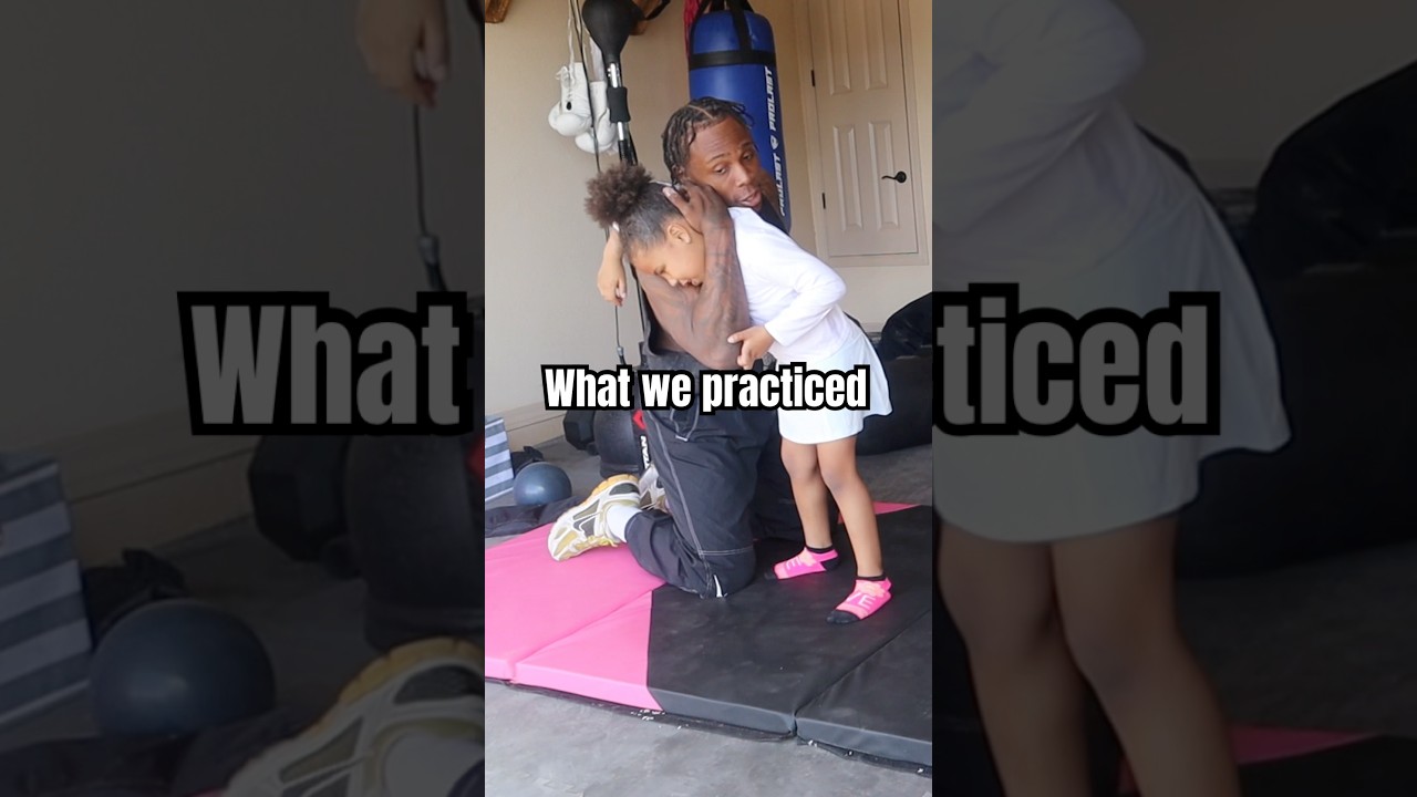 Kids Jiu Jitsu training