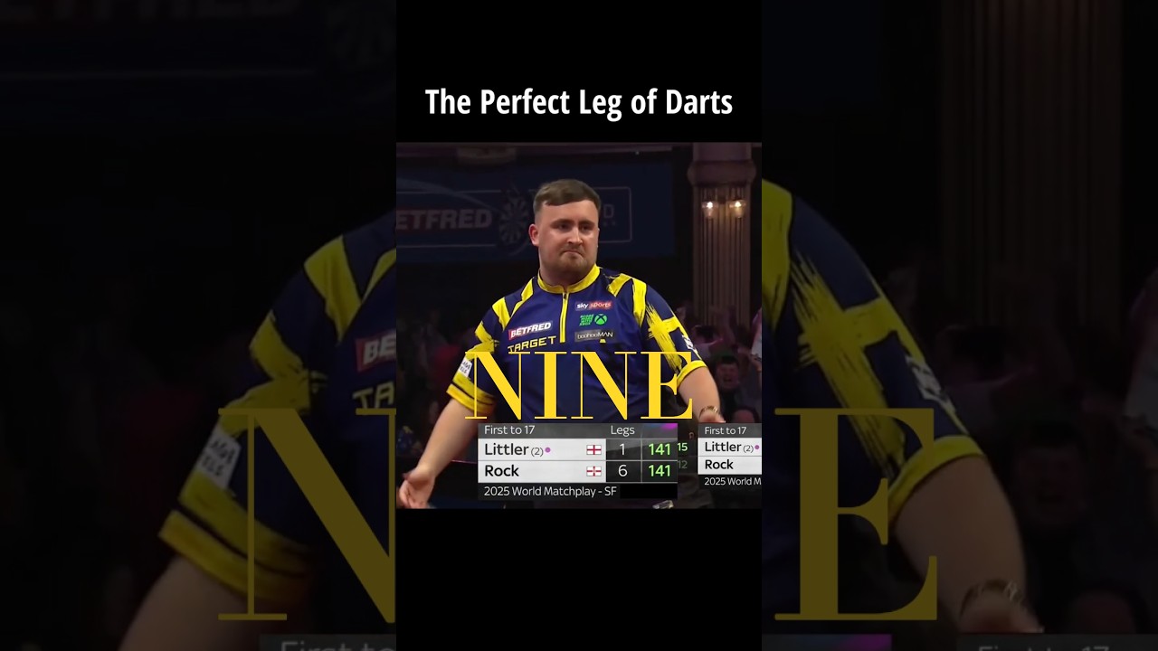 The most perfect Leg of darts by Luke Littler
