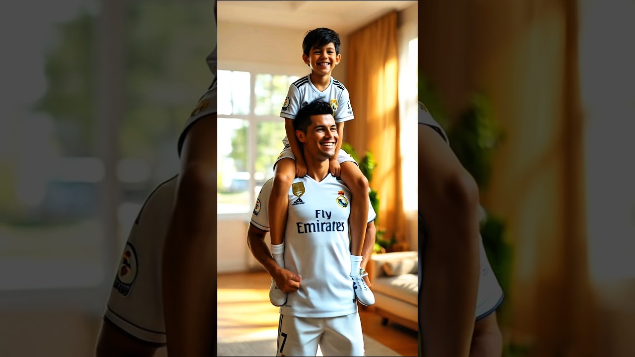 Little Ronaldo’s son was burned and bulliedbut his father Ronaldo brought the smile back to his face