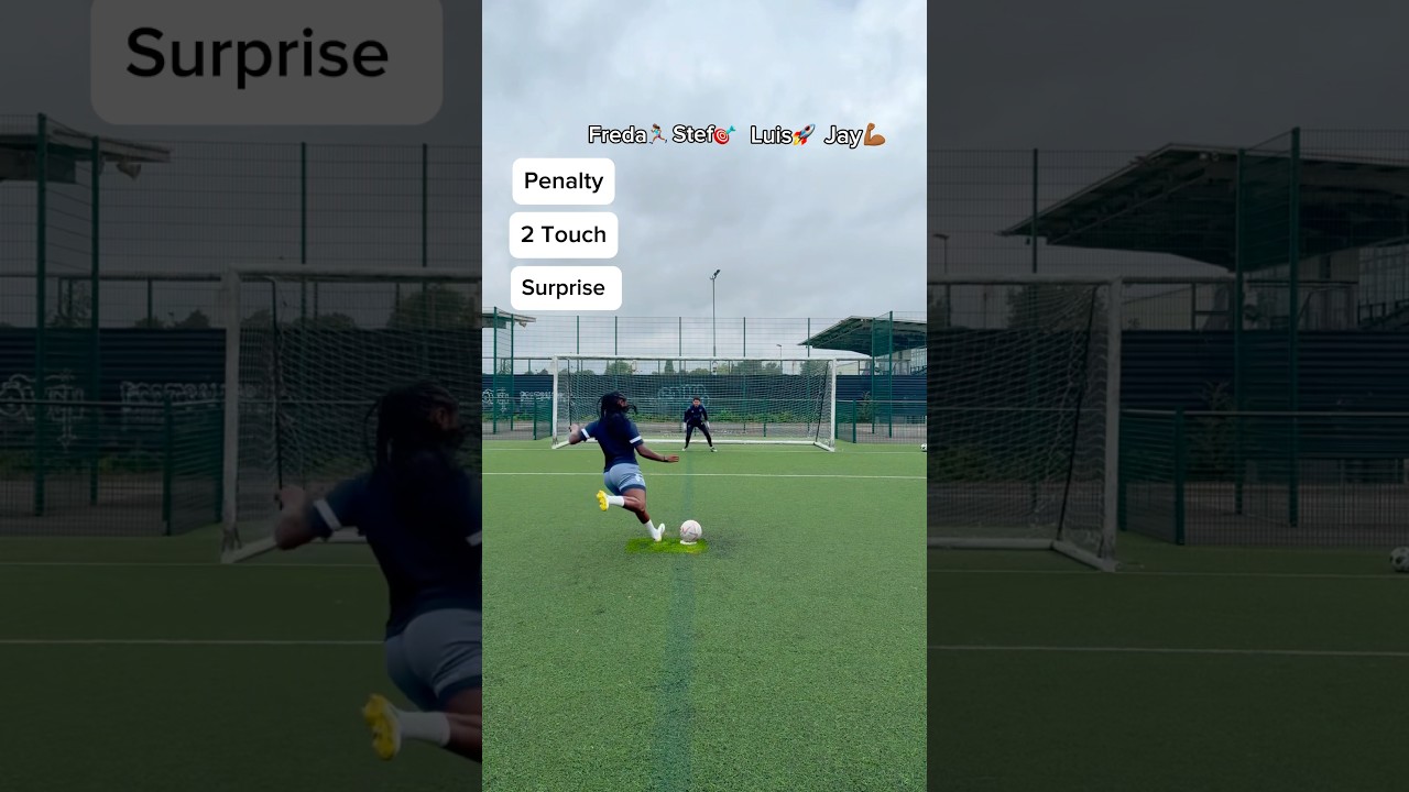 3 Shot Challenge!🎯 #soccer #football #shorts