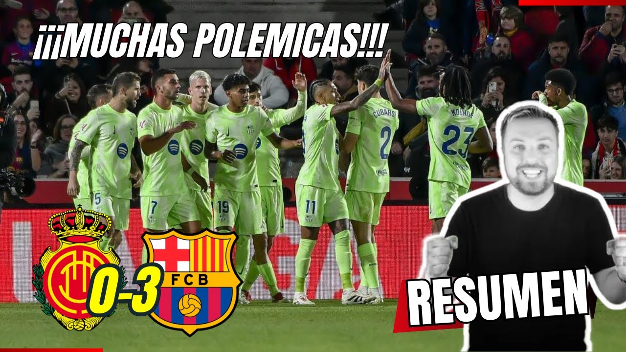 💥IMPECABLE ARRANQUE LIGUERO / Mallorca 0-3 FC BARCELONA💥