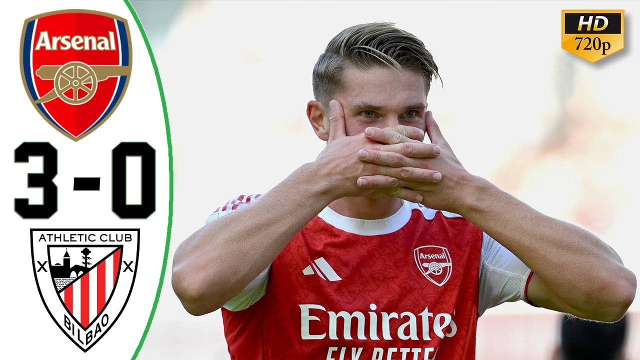 Gyokeres Goal 🔥 Arsenal vs Bilbao 3-0 All Goals & Highlights 2025