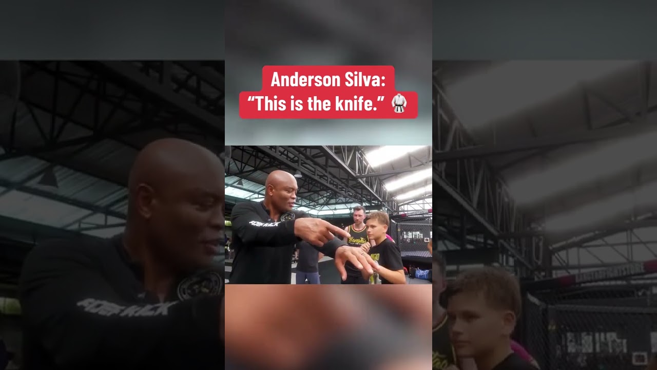 Anderson Silva coaching up the next generation of MMA fighters 🙌 (via @bangtaomuaythaimma/TT)
