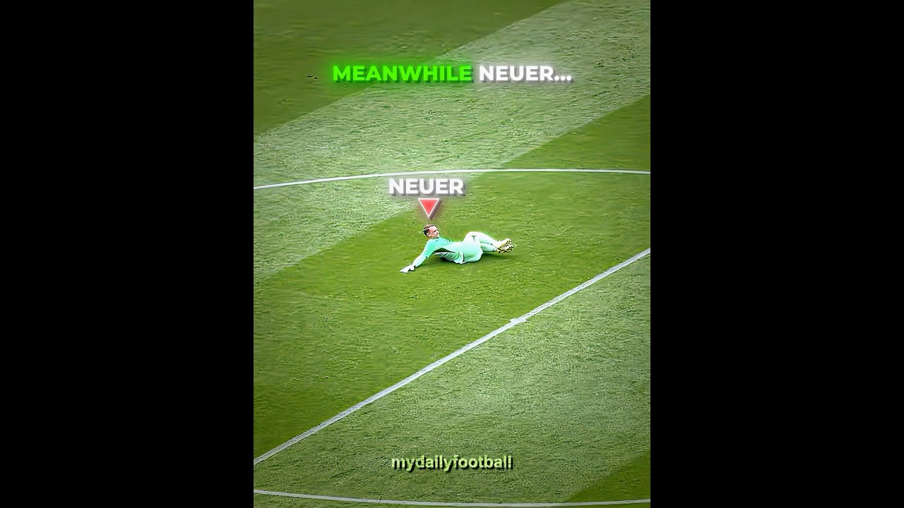 When Neuer Got Bored 👀😂