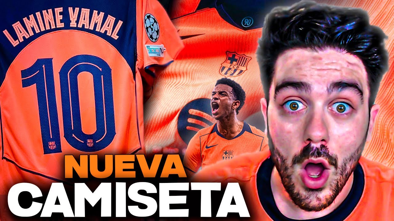 ASÍ ES LA NUEVA CAMISETA DEL FC BARCELONA *UNBOXING*