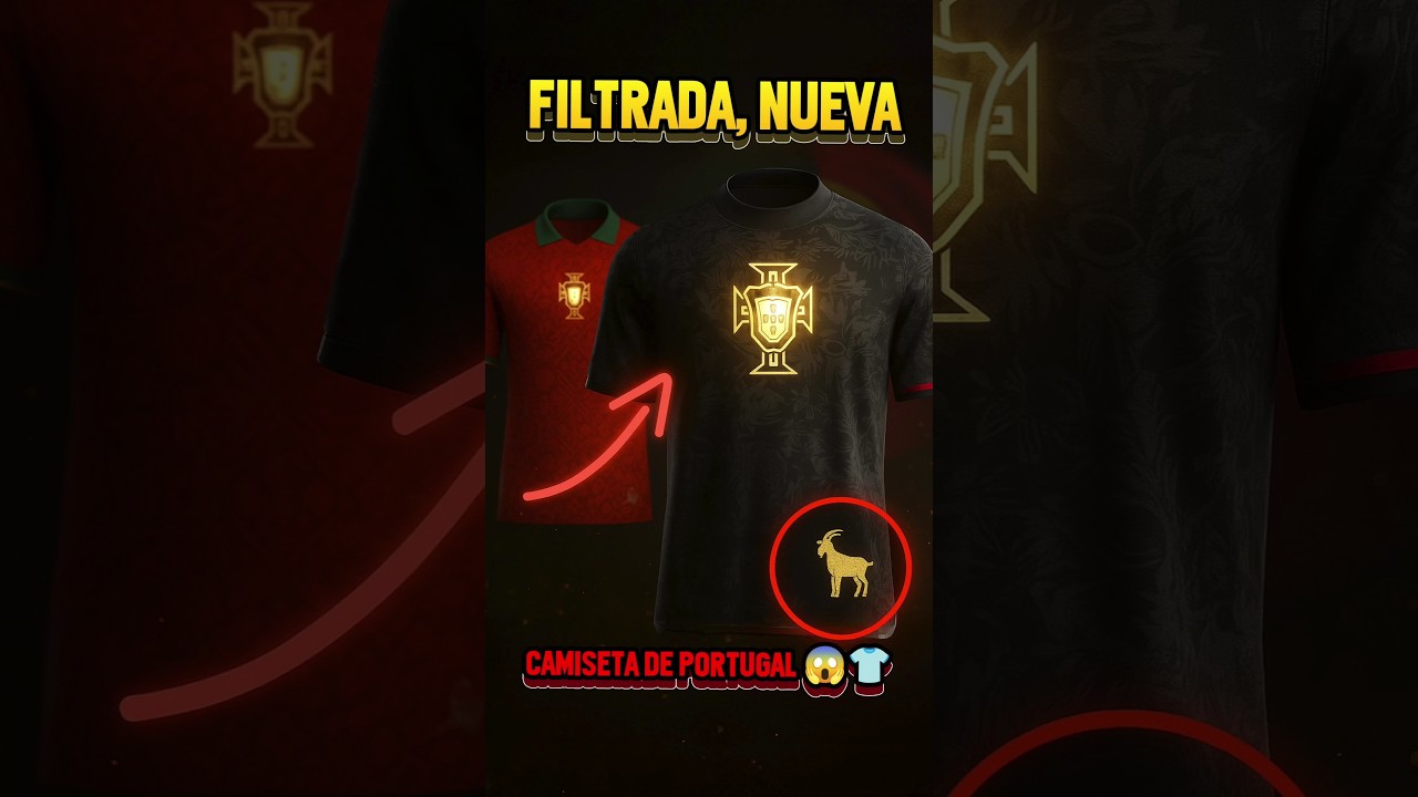 ¡Se filtra la nueva camiseta de Portugal! 😱🔥