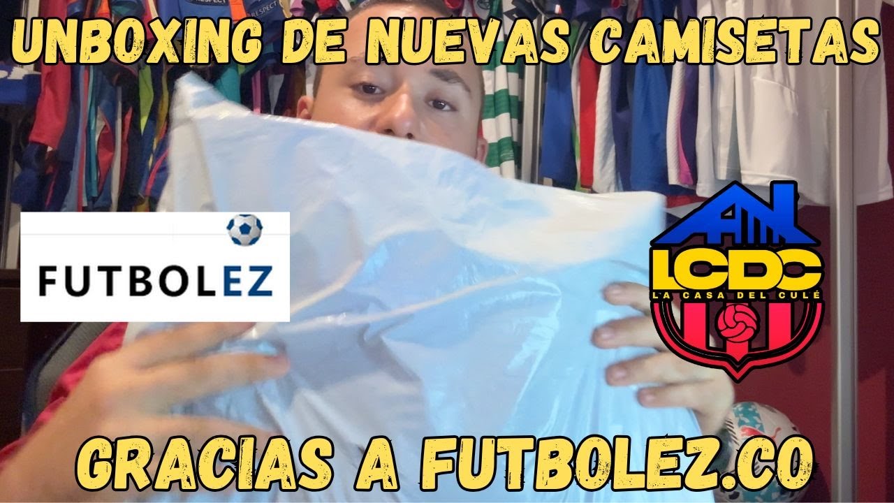 ENSEÑAMOS NUEVAS CAMISETAS DE FÚTBOL Y MÁS GRACIAS A @futbolezco