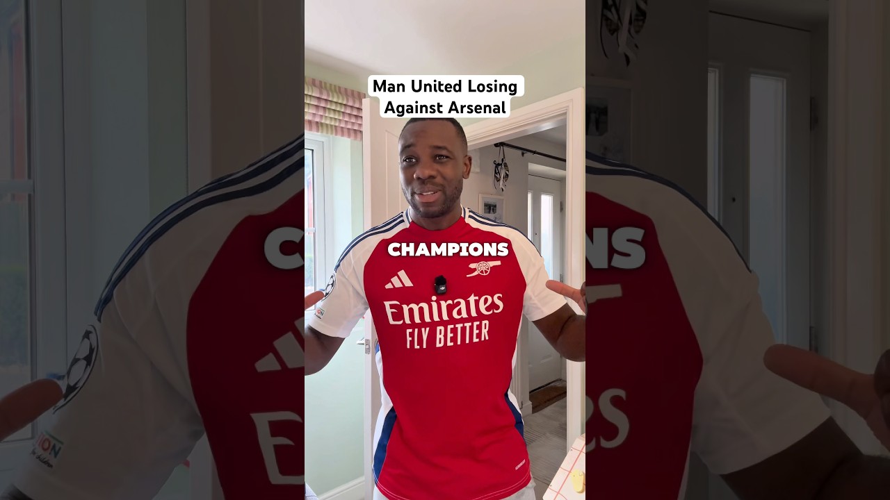 Man United Losing Against Arsenal