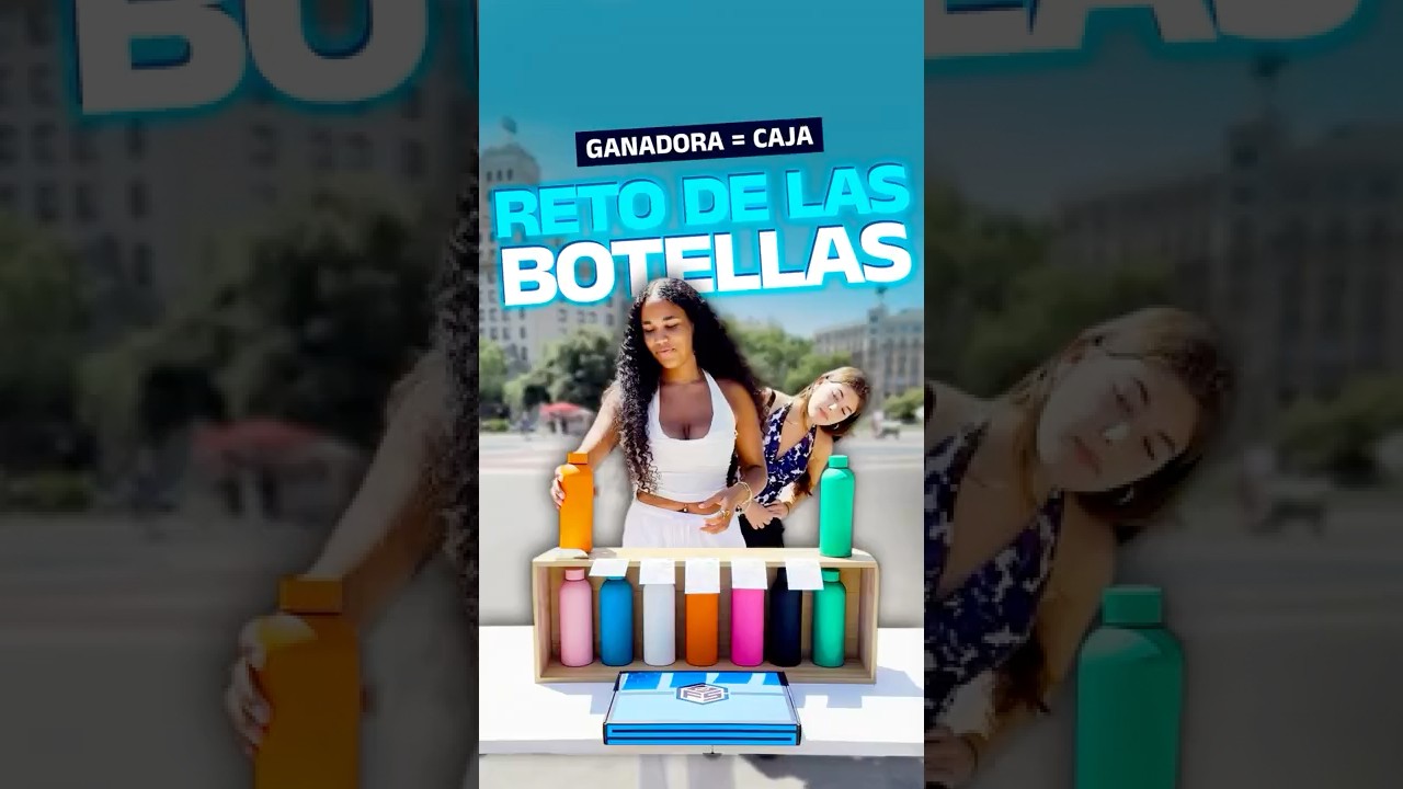 🌈🍼 RETO DE LAS BOTELLAS DE COLORES 🎁⚽