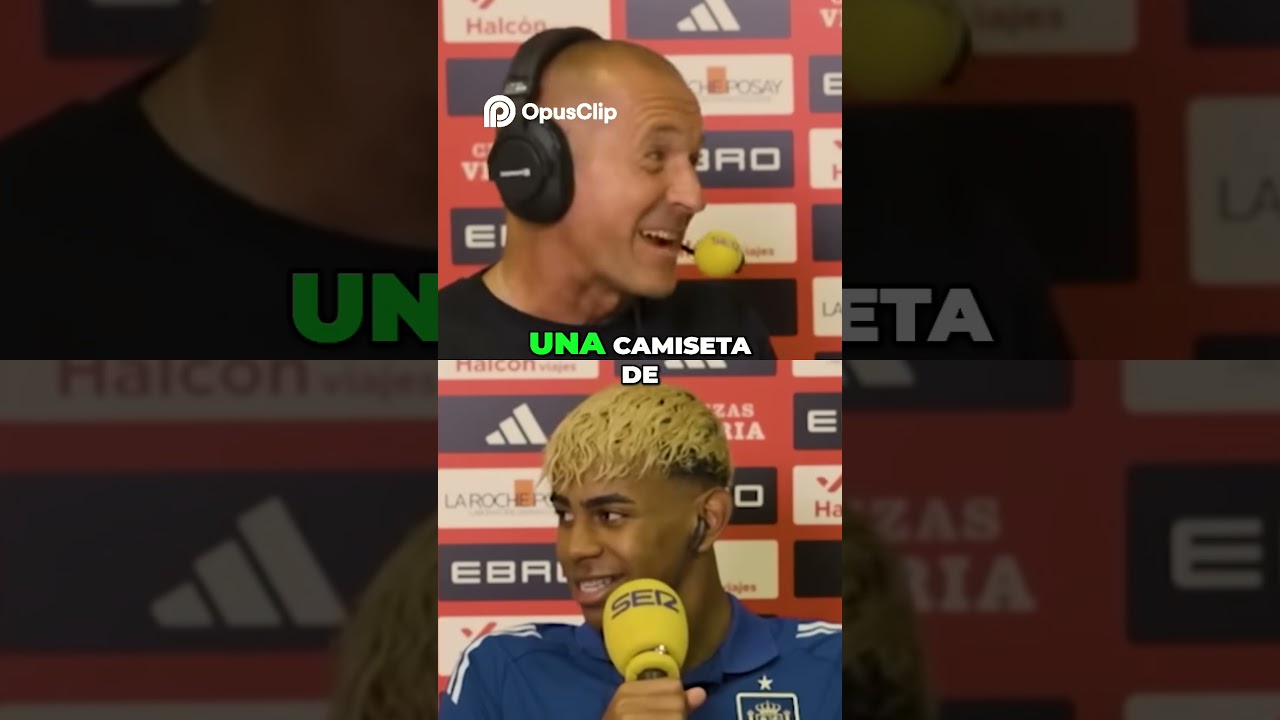 Camisetas de lamine yamal ¿Un Tesoro  Entrevista Exclusiva #futbol #barcelonafootball #football #