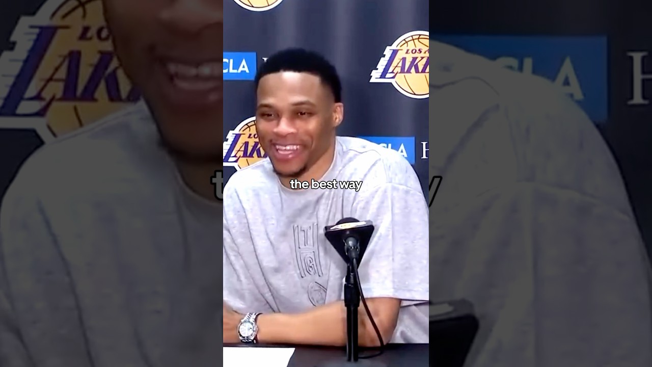 Westbrook’s Wholesome Moment With Reporter
