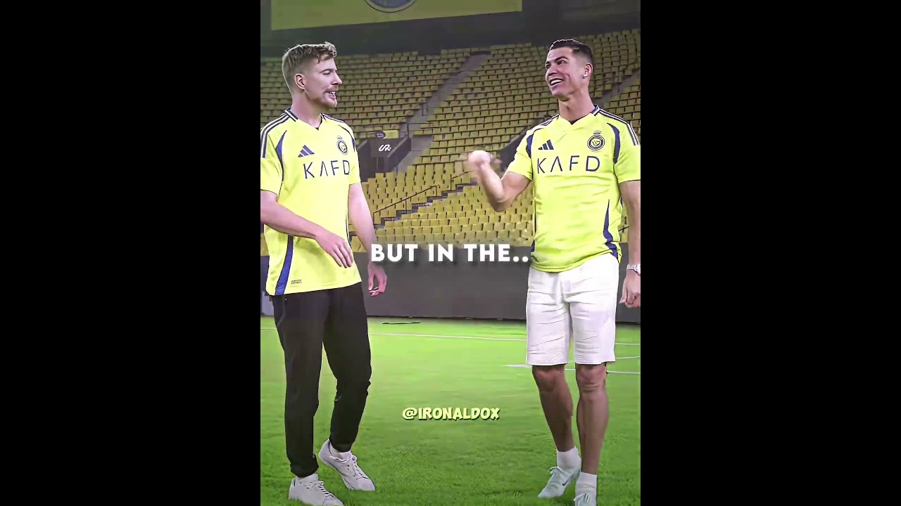 Ronaldo Reacts To iShowSpeed SUI 🤯🔥