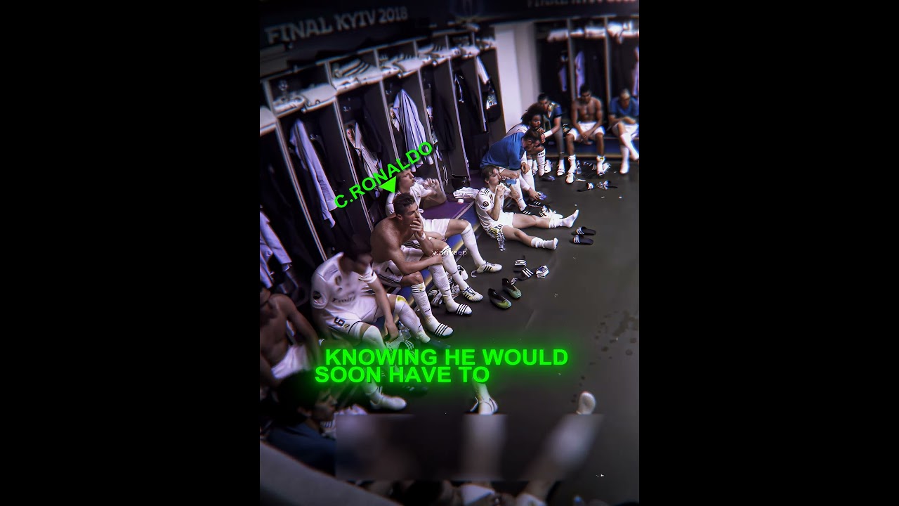 Ronaldo’s Last Day At Real Madrid 😔💔