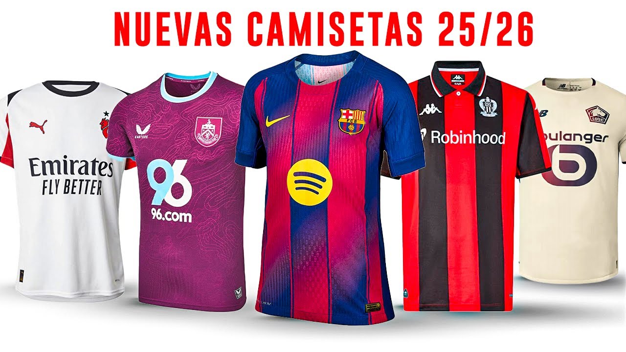 NUEVAS CAMISETAS OFICIALES (Barcelona / Ajax / Ac milan / West ham / Valencia / Leon )