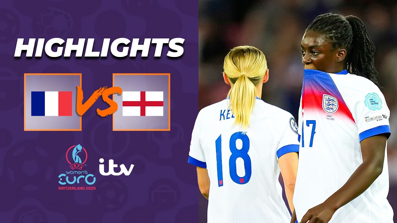 HIGHLIGHTS – France v England | England falter in Euros opener | UEFA Women’s EURO 2025