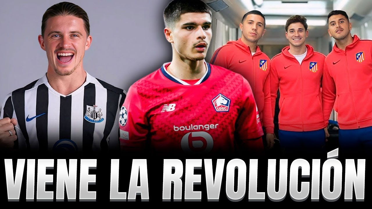 ¿ENZO, EXE PALACIOS Y JULIAN JUNTOS EN EL ATLETI? ¡OFERTAS POR GALLAGHER! SONDEOS A MATIAS FERNANDEZ